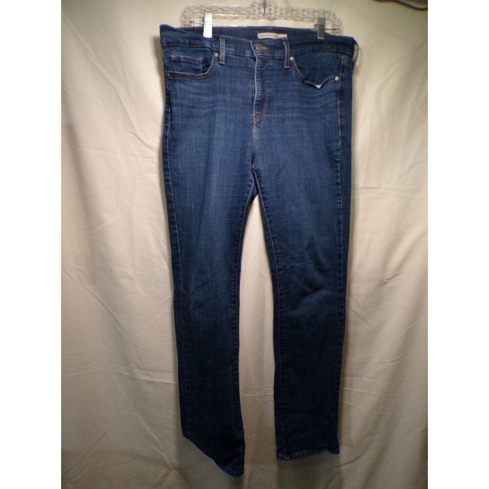 Levi's Women's 314 Shaping Straight Jeans Blue Size 32x32 Denim 5 Pocket